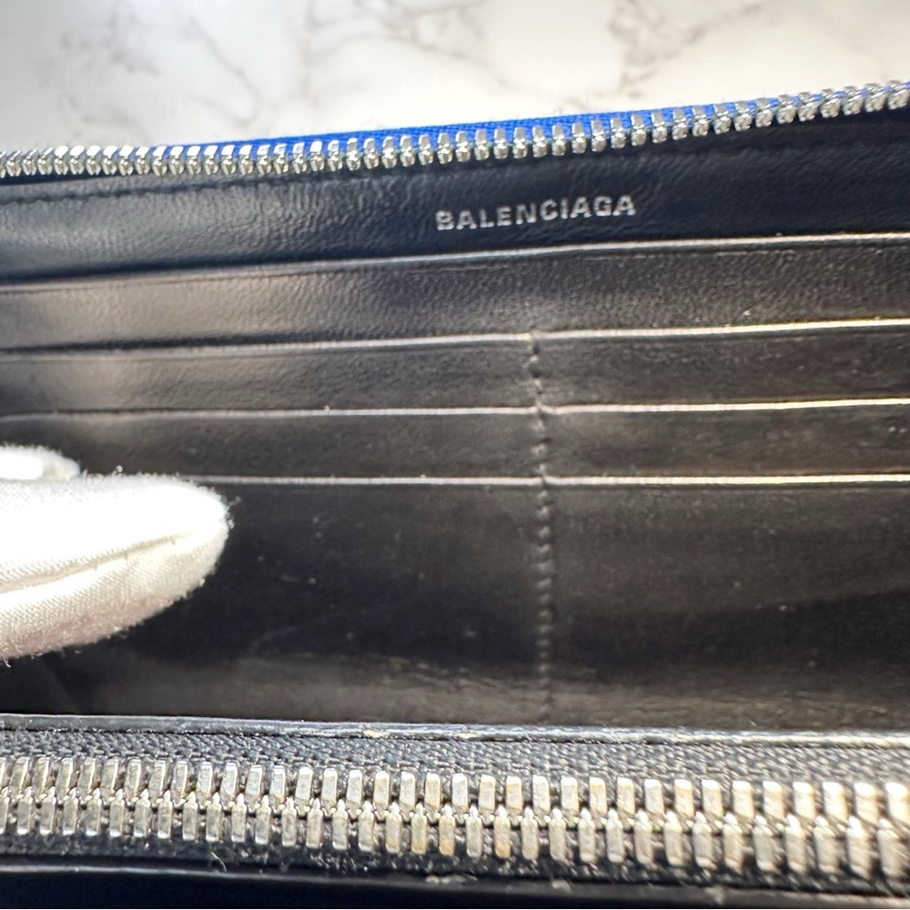 Balenciaga Blue Wallet - Picture 10 of 12